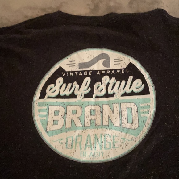 NWOT Surf Style Tshirt Size M (Mens/Unisex) Really dark heather gray - Picture 2 of 2